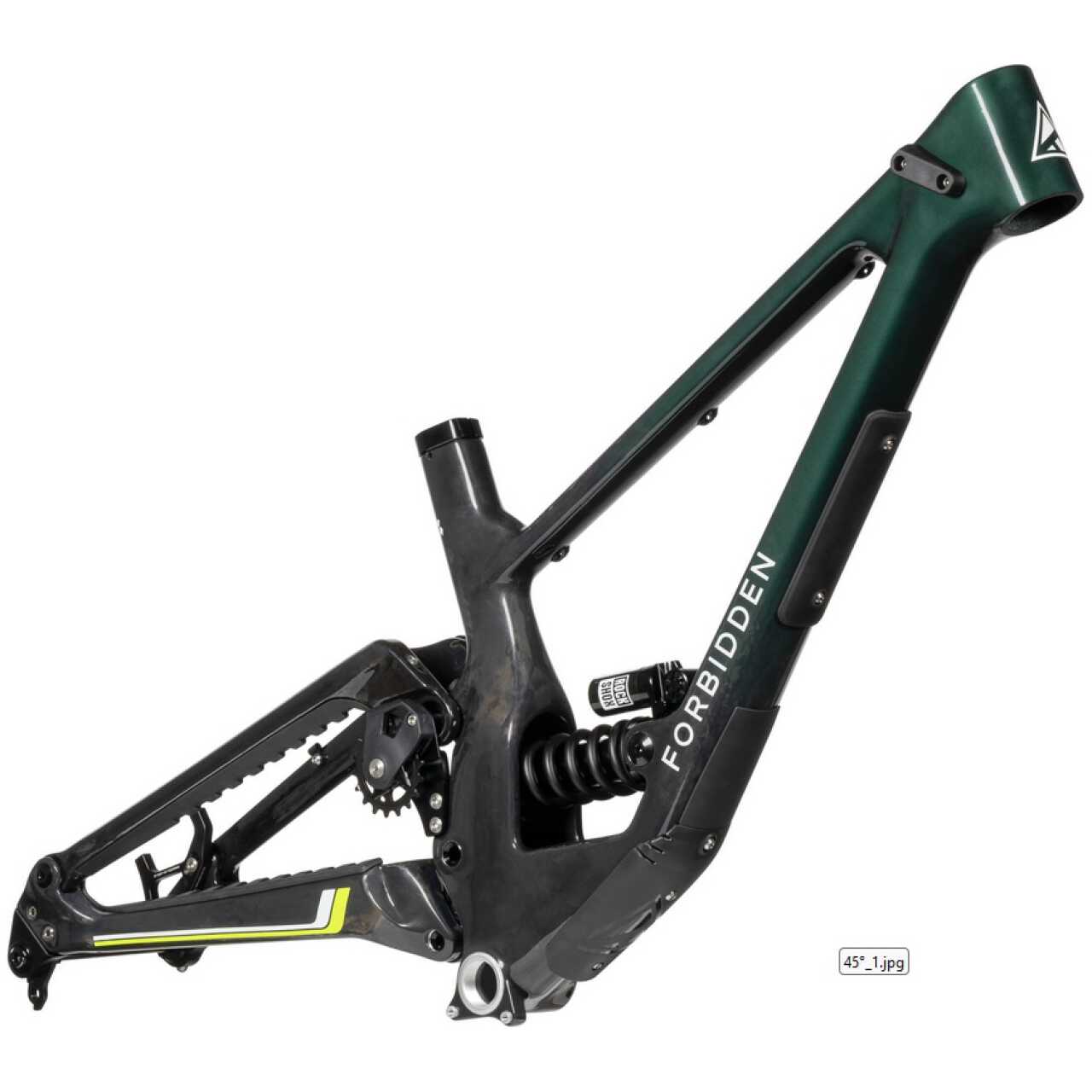 Forbidden Supernought V1 MY25 Frame Kit British Racing Green S3 – Bild 3